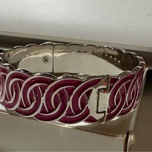 Coach Pink  Hinge Bracelet